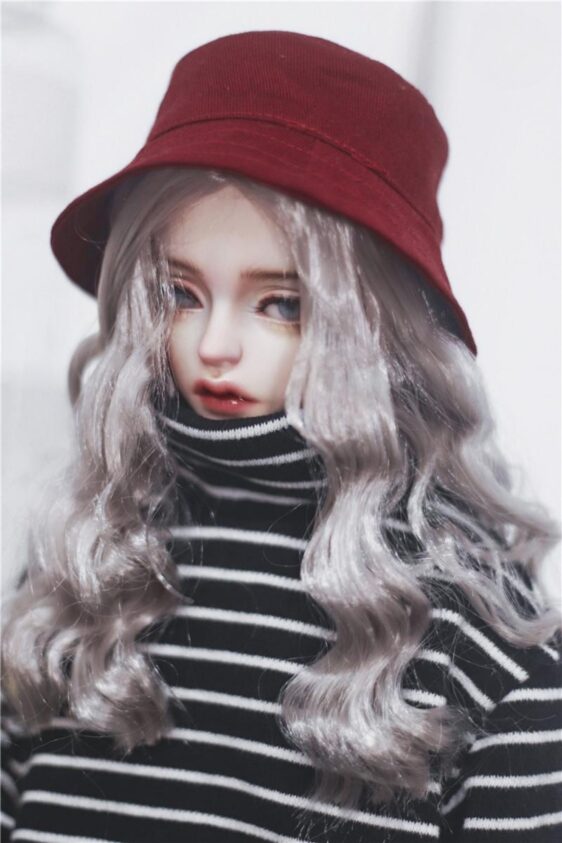 BJD Curly Wig – Long Wavy Doll Hair  for 1/3 1/4 1/6 Smart Doll