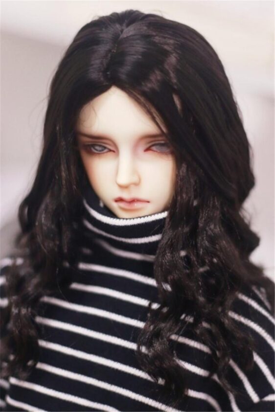 BJD Curly Wig – Long Wavy Doll Hair  for 1/3 1/4 1/6 Smart Doll