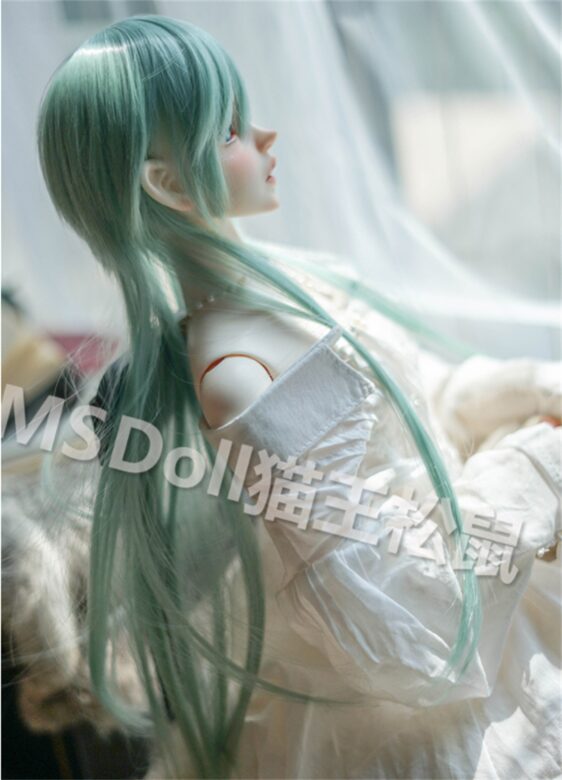 BJD Custom Wig – Long Hair for 1/6 1/4 1/3 1/8 Dolls (6-10")