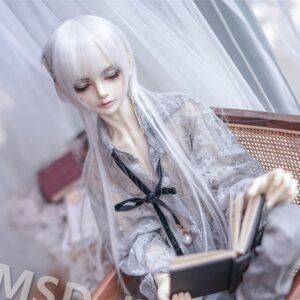 BJD Custom Wig – Long Hair for 1/6 1/4 1/3 1/8 Dolls (6-10")