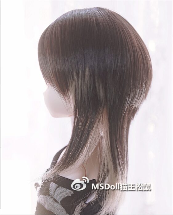 BJD Custom Wig – Short Fashion Wig for 1/6, 1/4, 1/3 muñecas