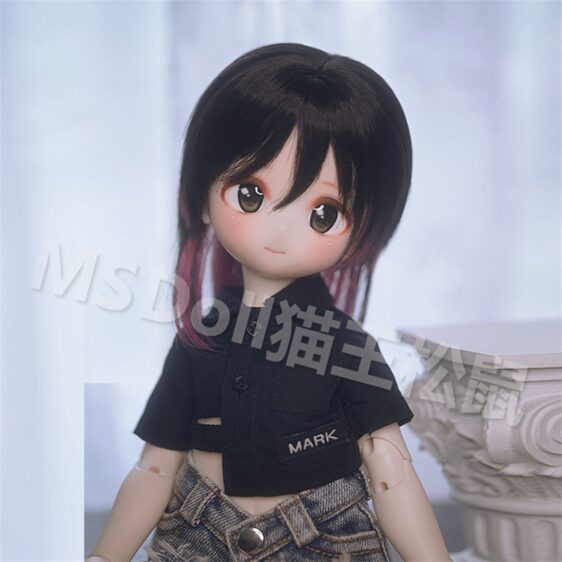 BJD Custom Wig – Short Fashion Wig for 1/6, 1/4, 1/3 muñecas