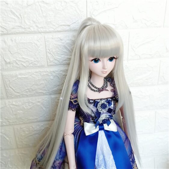 BJD Doll Ponytail wig 1/3 1/4 1/6 1/8 Doll Cosplay hair