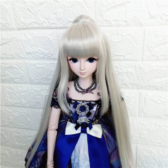 BJD Doll Ponytail wig 1/3 1/4 1/6 1/8 Doll Cosplay hair