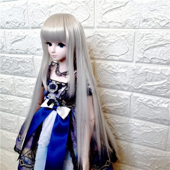 BJD Doll Ponytail wig 1/3 1/4 1/6 1/8 Doll Cosplay hair