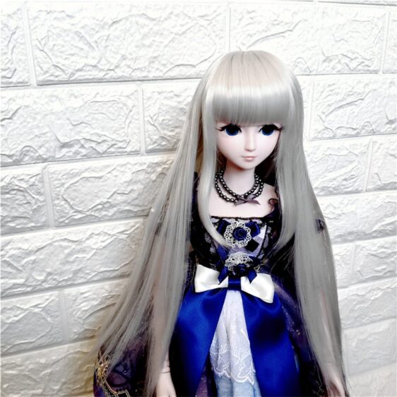 BJD Doll Ponytail wig 1/3 1/4 1/6 1/8 Doll Cosplay hair