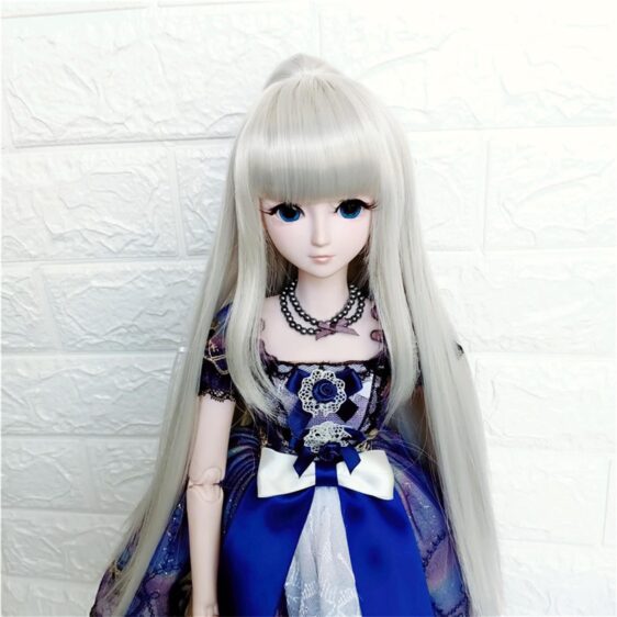 BJD Doll Ponytail wig 1/3 1/4 1/6 1/8 Doll Cosplay hair