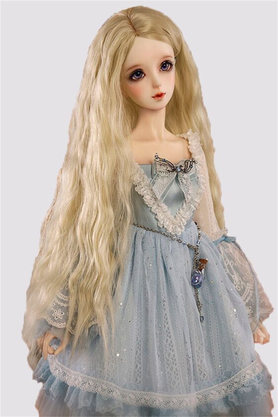 Bjd Doll Wig Doll Hair 1/3 1/4 1/6 1/8 Bjd Big Long Wavy Wig