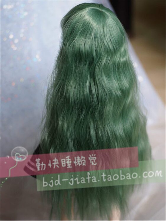 BJD Long Curly Wavy Wig for 1/3, 1/4, 1/6 Dolls