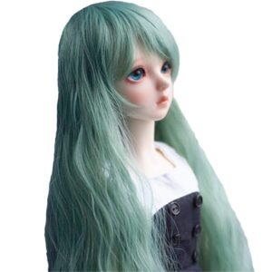 BJD ロングカーリーウェーブウィッグ用 1/3, 1/4, 1/6 人形