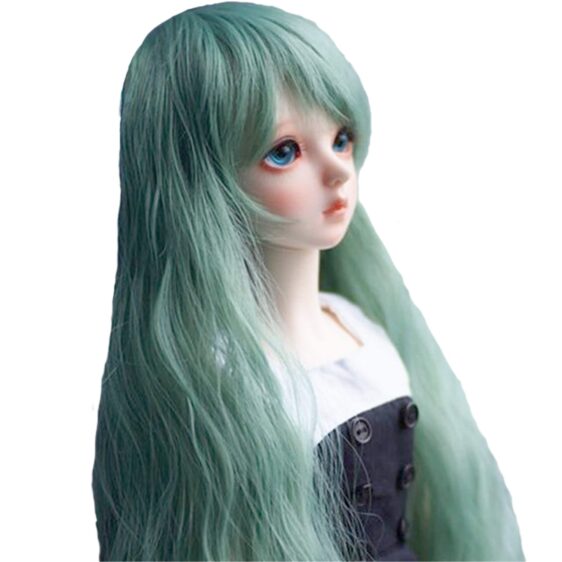 BJD Long Curly Wavy Wig for 1/3, 1/4, 1/6 Dolls