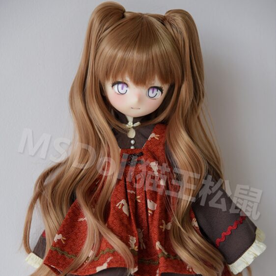 BJD Long Curly Wig for Dolls - Fashion Wig for 1/3, 1/4, 1/6 (DD, MDD, MSD, Yosd)