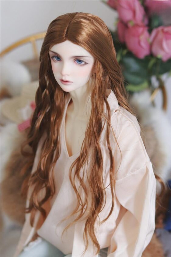 Bjd Long Doll Wig Curly Wig 1/3 1/4 1/6 BJD Hair