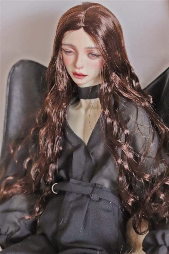 Bjd Long Doll Wig Curly Wig 1/3 1/4 1/6 BJD Hair