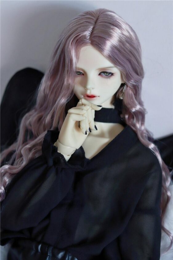 Bjd Long Doll Wig Curly Wig 1/3 1/4 1/6 BJD Hair