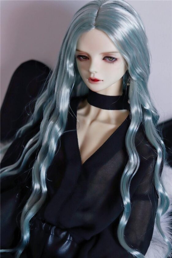 Bjd Long Doll Wig Curly Wig 1/3 1/4 1/6 BJD Hair