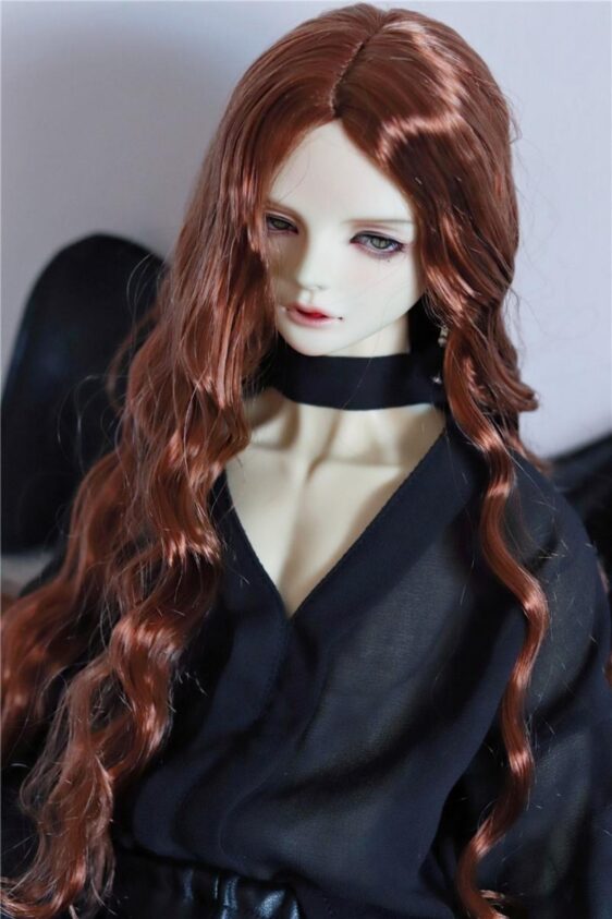 Bjd Long Doll Wig Curly Wig 1/3 1/4 1/6 BJD Hair