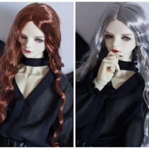 Bjd Long Doll Wig Curly Wig 1/3 1/4 1/6 BJD Hair