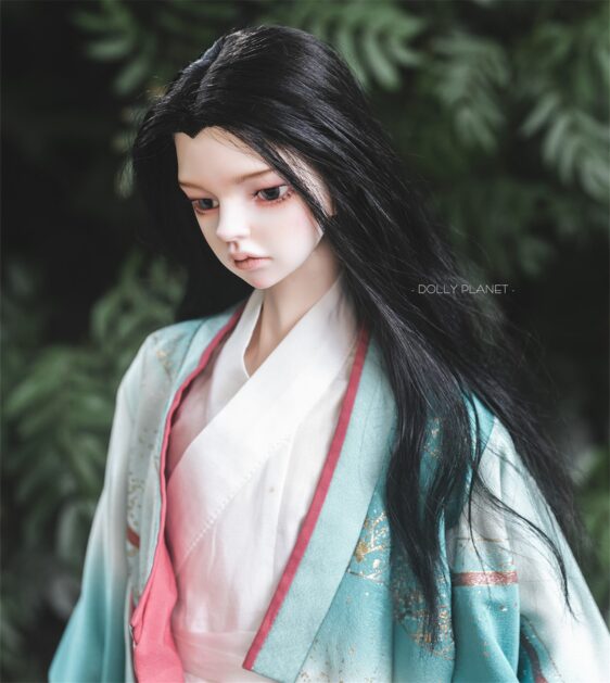 BJD Long Hair Wig – Perfect for 1/3, 1/4, 1/6 Dolls