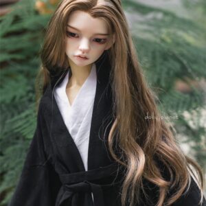 BJD Long Hair Wig – Perfect for 1/3, 1/4, 1/6 Dolls