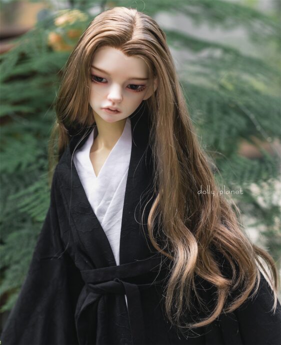 BJD Long Hair Wig – Perfect for 1/3, 1/4, 1/6 Dolls