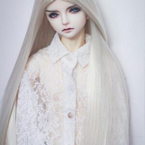 BJD Long Straight Heat-Resistant Wig for 1/3 SD 1/4 msd 1/6 yosd