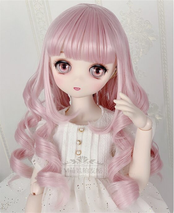 Bjd Long Wavy Wig Doll Wig 1/3 1/4 1/6 Wig for Mdd/SD/MSD/Smart Doll