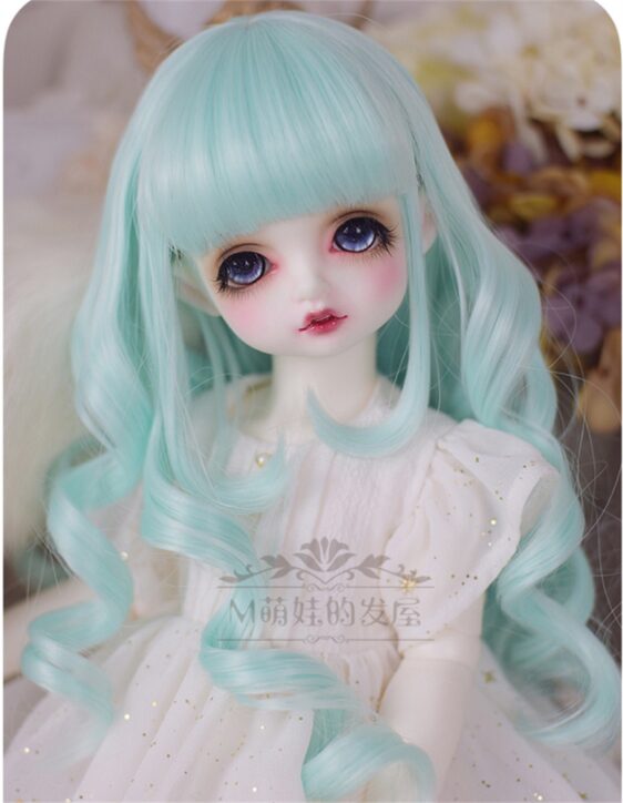 Bjd Long Wavy Wig Doll Wig 1/3 1/4 1/6 Wig for Mdd/SD/MSD/Smart Doll