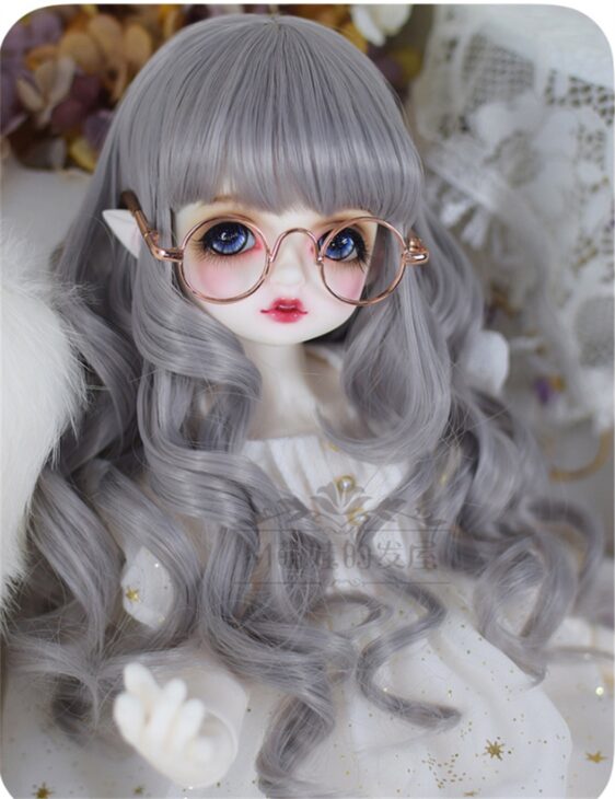 Bjd Long Wavy Wig Doll Wig 1/3 1/4 1/6 Wig for Mdd/SD/MSD/Smart Doll