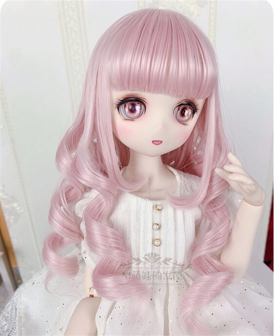 Bjd Long Wavy Wig Doll Wig 1/3 1/4 1/6 Wig for Mdd/SD/MSD/Smart Doll