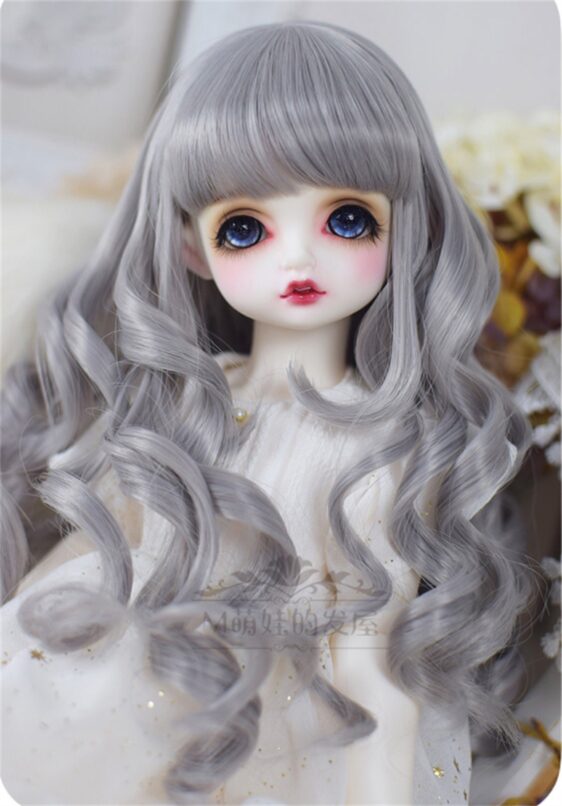 Bjd Long Wavy Wig Doll Wig 1/3 1/4 1/6 Wig for Mdd/SD/MSD/Smart Doll