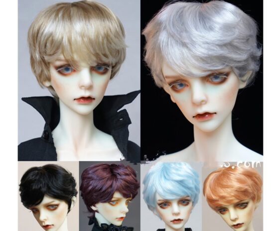 BJD Short Boy Doll Wig - Fashionable and Stylish Wigs for Your Doll