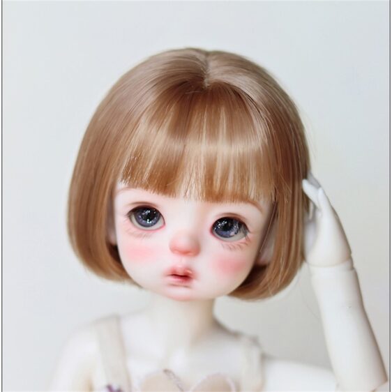 BJD Short Hair Wig | 1/3, 1/4, 1/6, 1/8 BJD Wig for Girl Dolls