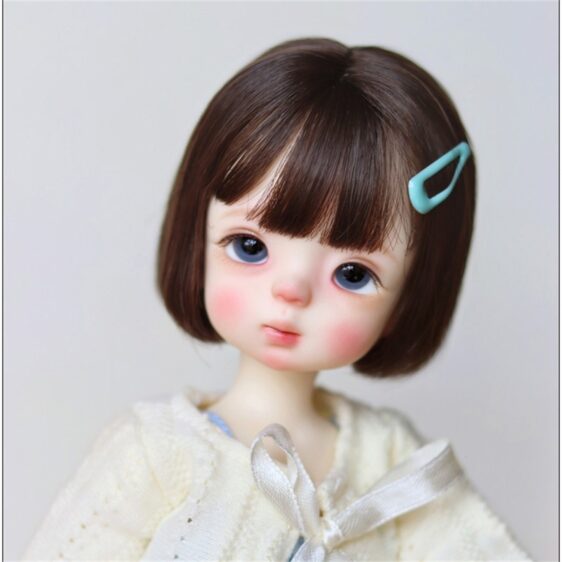 BJD Short Hair Wig | 1/3, 1/4, 1/6, 1/8 BJD Wig for Girl Dolls