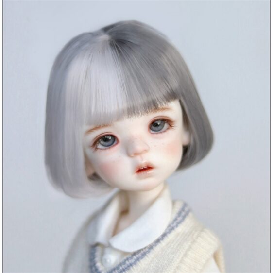 BJD Short Hair Wig | 1/3, 1/4, 1/6, 1/8 BJD Wig for Girl Dolls