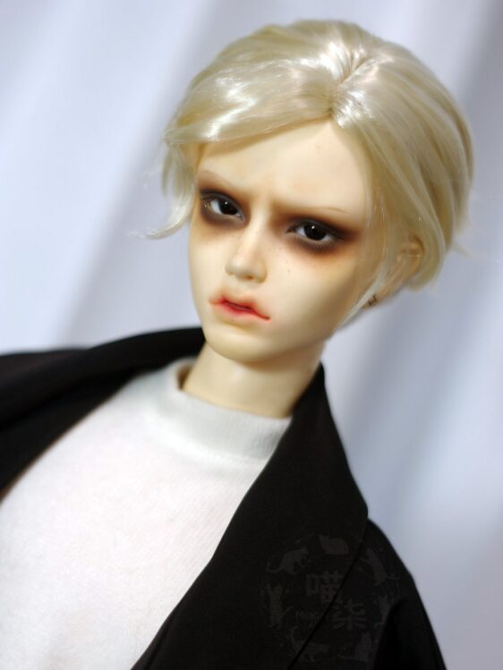 BJD Short Straight Wig for 1/3, 1/4, 1/6 Куклы