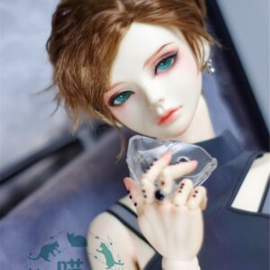 BJD Short Straight Wig for 1/3, 1/4, 1/6 Dolls