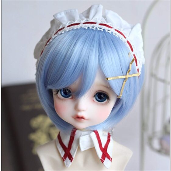 BJD Short Wig for Dolls | 1/3, 1/4, 1/6, 1/8 BJD Hair