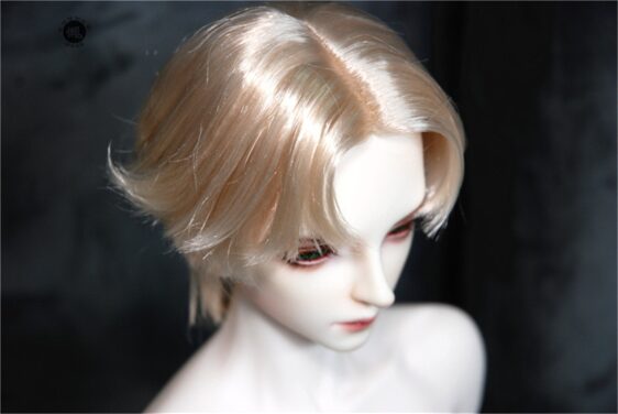 BJD Short Wolf Tail Braided Wig for 1/3, 1/4 Dolls