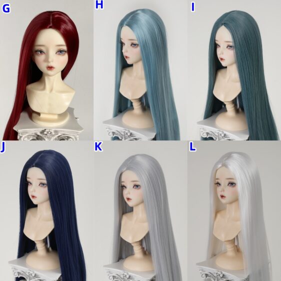 Bjd Straight Long Doll Wig - 1/3 1/4 1/6 SD