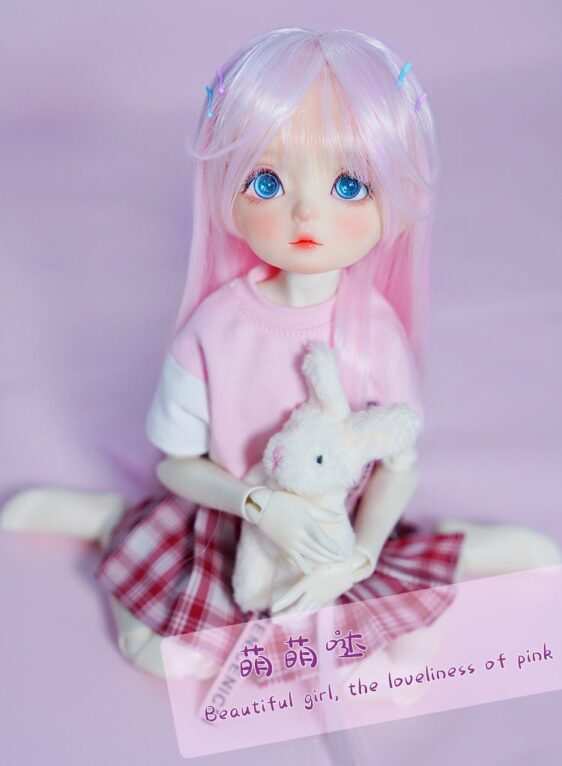 BJD Straight Long Doll Wig - 1/3 1/4 1/6 SD