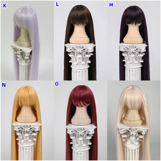 BJD Straight Long Doll Wig - 1/3 1/4 1/6 SD