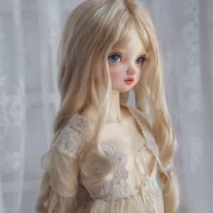 BJD Wavy Long Wig for 1/3, 1/4, 1/6 Lutke