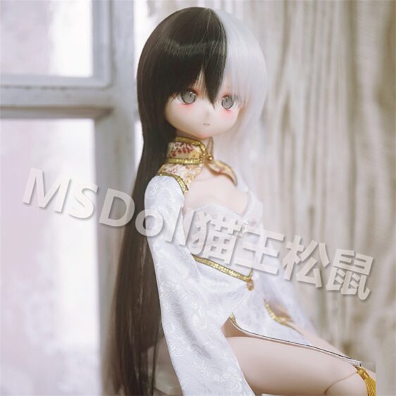 BJD Wig Long Straight Hair for Dolls for 1/3 SD 1/4 msd 1/6 yosd Blythe doll