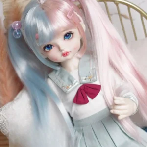 BJD Wig for 1/3 1/4 1/6 Dolls – Soft & Stylish Hair Upgrade