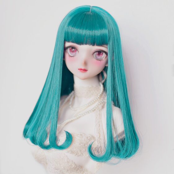 BJD Wig with Bangs | Soft Doll Hair for Blythe, Yosd, MSD, SD | 1/6, 1/4, 1/3 Sizes