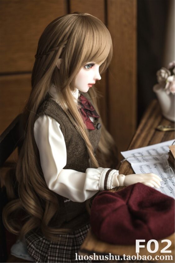 Braided Soft Doll Wig - 1/8 1/6 1/4 1/3 BJD