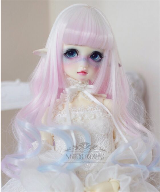 Curly Fashion BJD Wig - Cute Long Hair for Dolls