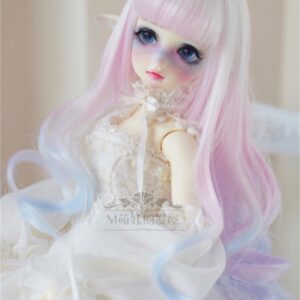 Curly Fashion BJD Wig - Cute Long Hair for Dolls