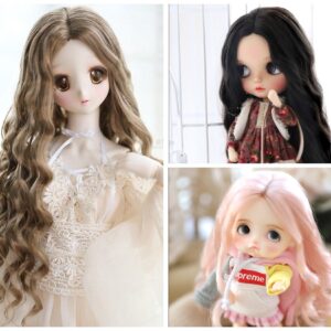 Custom Fashion Wig for 1/3 1/4 1/6 Қуыршақтар